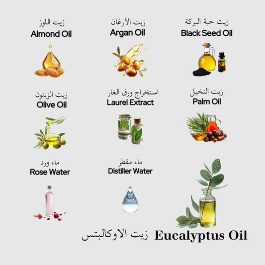 Moroccan Black Soap with Eucalyptus Oil