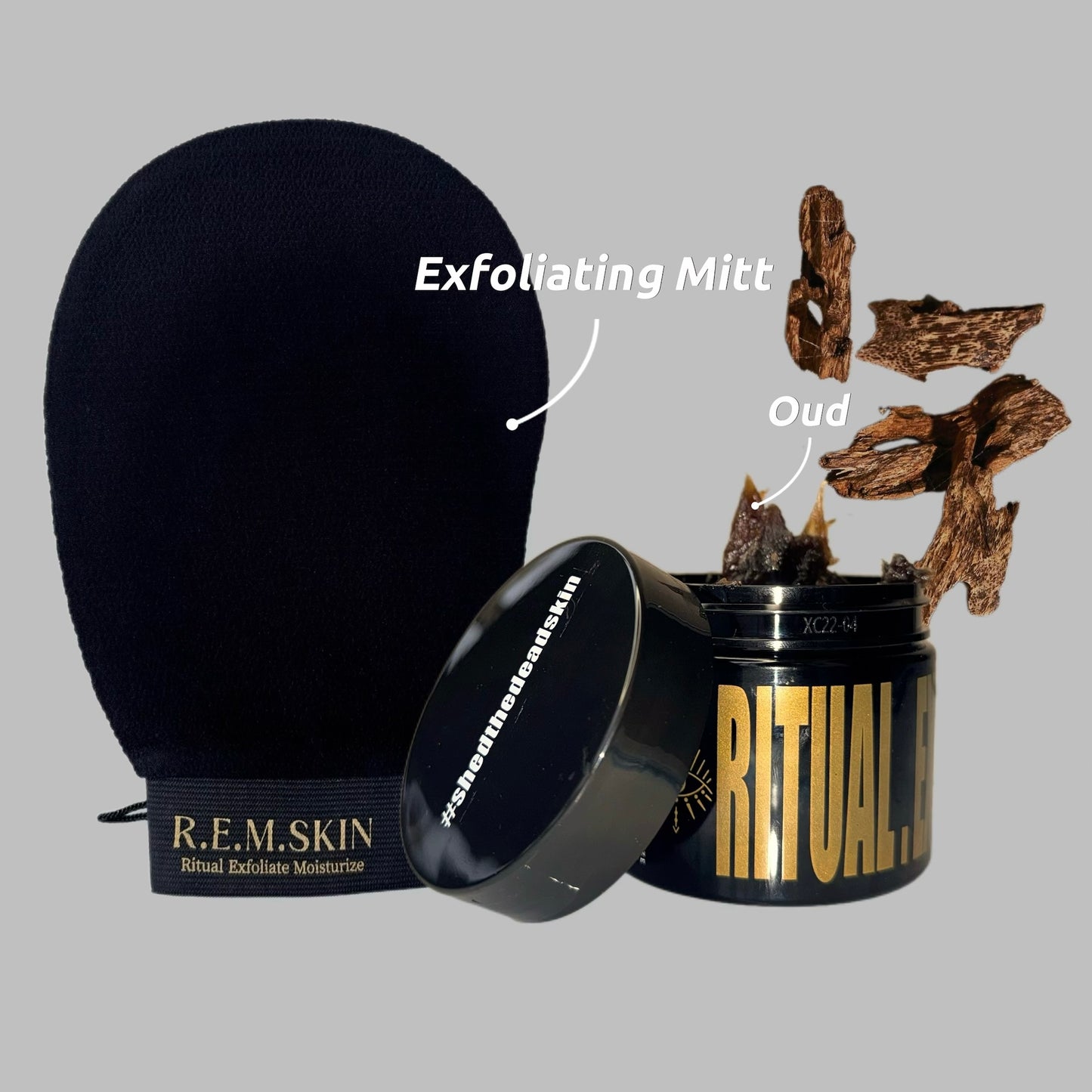 Set: The Oud Renewal Ritual - Beldi Soap & Glove