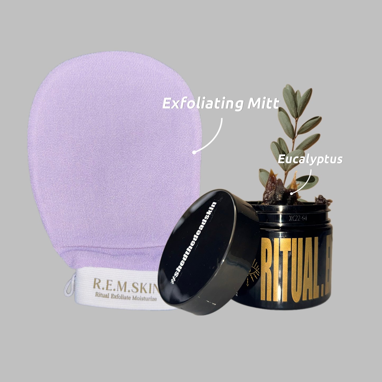 Set: The Eucalyptus Detox Ritual - Beldi Soap & Glove