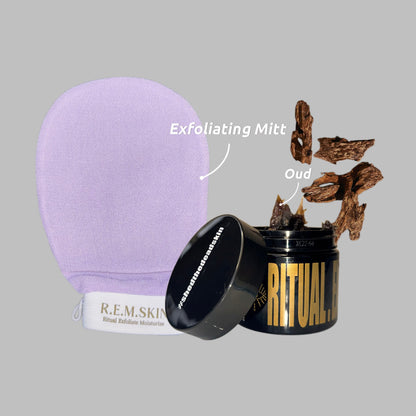Set: The Oud Renewal Ritual - Beldi Soap & Glove