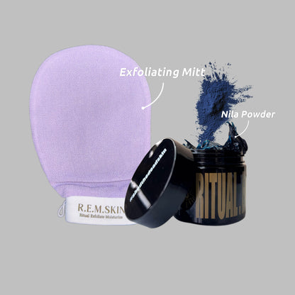 Set: The Blue Nila Glow Effect - Beldi Soap & Glove