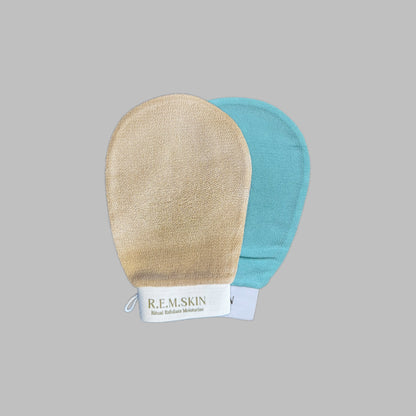 Two Exfoliating Gloves