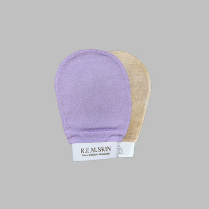 Two Exfoliating Gloves